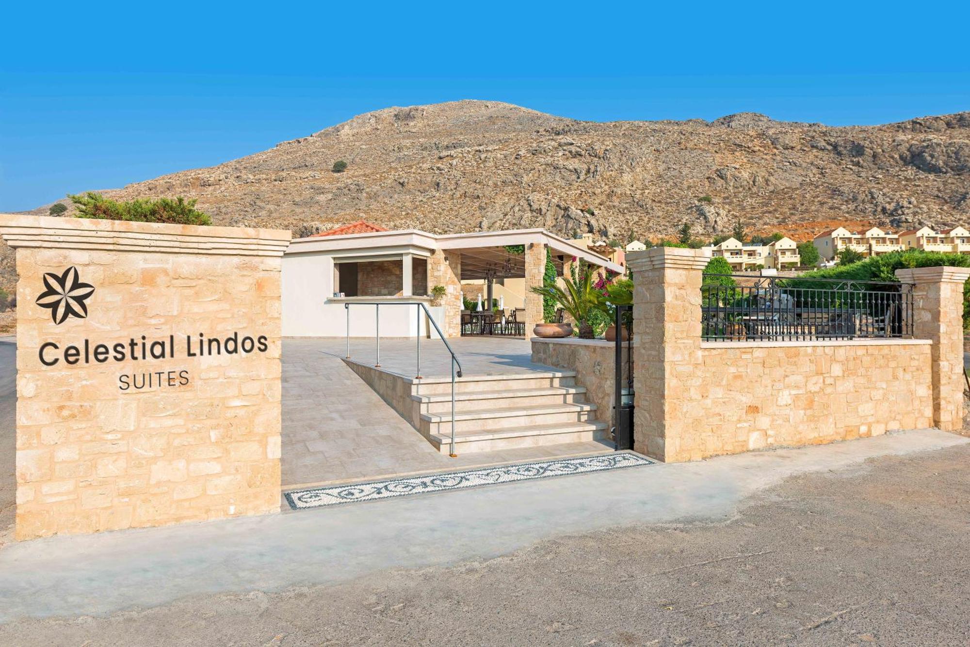 Celestial Lindos Suites Buitenkant foto